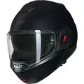 Nolan N120-1 Classico N-Com Klapphelm, schwarz, Größe 2XS für Männer