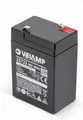 Velamp 23722 Wiederaufladbare Bleibatterie 6V 4Ah Faston Anschlüsse B-Ware