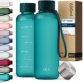 Trinkflasche 650ml BPA FREI Auslaufsicher & Spülmaschinenfest  Wasserflasche ...