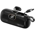 Forever Mini Powerbank MTB-100 22.5W 5000 mAh Lightning für iphone schwarz