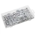 Satz 240 tlg Maschinenschrauben Sechskantmuttern Schraubenkoffer M4 M5 M6 M8 M10