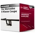 Anhängerkupplung abnehmbar für Mercedes E-Klasse Coupe 1985-06.1997 neu