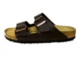 Birkenstock Arizona Birkoflor Sandalen Pantoletten braun 0051703 Schmale Weite