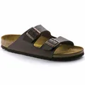 Schuhe BIRKENSTOCK Riemenpantolette ARIZONA, Birko-Flor in Braun, Größe wählbar