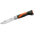 Opinel Kinder Taschenmesser Nr. 7 OUTDOOR JUNIOR abgerundete Spitze, khaki/orang