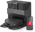 roborock S7 Max Ultra Saug- & Wischroboter mit All-in-One Station (Saugleistung 5500Pa, 180min Akkulaufzeit, 350ml Staub-/ 200ml Wassertank, Ultraschall-Wischfunktion, App-/Sprachsteuerung) Schwarz