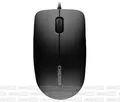 Kabelgebundene optische Maus mit 3 Tasten 1200 DPI mit 1,8 m Kabel in Schwarz
