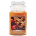Village Candle Warm Apple Pie 26 oz Kerze, rot, Large
