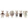 Bloomingville Animal friends Puppe, Rose, Baumwolle