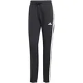 Adidas Essentials 3-Streifen French Terry Cuffed Hose Damen - schwarz