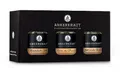 Ankerkraut Geschenkset Kräuter, Geschenk-Box mit 3 Kräutermischungen im Korkenglas, Leckere Geschenk-Idee Zum Kochen