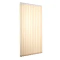 Lamellenvorhang Komplettset Ventanara Vertikaljalousie 89mm inkl. Montagematerial (beige (tageslicht), B100 x H180 cm)
