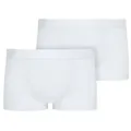 Jockey 2P Short Trunks Weiß Polyamid Medium Herren
