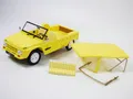 CITROEN MEHARI PLAGE jaune 1/18