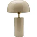 Kare Design Tischlampe Loungy Ecru Weiß, Metall, Moderne Tischleuchte, Schreibtischlampe, Büro, Wohnzimmer, Schlafzimmer, Office, keine Leuchtmittel inklusive, 38x25x25 (HxBxT)