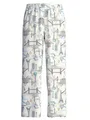 CALIDA Pyjamahose Favourites Botanic Damen (1-tlg) aus Baumwolle, pflegeleicht, lockere Passform, elastischer Hosenbund
