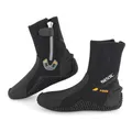 Basic HD, Füßlinge aus 5 mm Neopren und Fester Laufsohle, schwarz, XXL