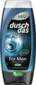 duschdas 3in1 Duschgel & Shampoo For Men 225 ml Flasche