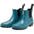 Grand Step Shoes Gummistiefel Vickie (Chelseaboot aus Naturkautschuk) petrol Damen Sneaker 40 EU