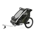 Thule Chariot Lite Multisport-fahrradanhänger Vintage Green, Single