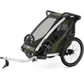 Thule Chariot Lite 1 Fahrradanhänger Anhänger Kinderanhänger Radanhänger Olive