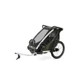 Thule Chariot Lite 1er Single Multisport Fahrradanhänger Anhänger Vintage Grün