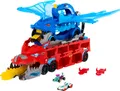 Hot Wheels City ultimativer 2-in-1 Drachentransporter und 2 Spielzeugautos im Maßstab 1:64, Fahrzeug-Set, 4 Jahr(e), Kunststoff, Mehrfarbig