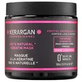 Kerargan - Ultra reparierende Keratin-Haarmaske für strapazierte und gestresste Haare - Stärkt, Glättet und Schützt - Ohne Sulfate, GVO, Mineralöl - 500ml