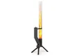 Gardenflare Gartenkamin /Feuerrohr elegante Edelstahl Feuersäule und Pelletfackel, Elegantes Design & Premium-Qualität
