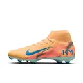 Nike Herren Mercurial Superfly 10 Academy 'Kylian Mbappé' MG High-Top Fußballschuhe, Melon Tint/Neo Turq/Igloo, 44.5
