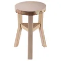 Sitzhocker Deko Hocker Blumenhocker Paulownia Holz Beistell gölt natur