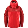 Haglöfs Damen Front Proof Jacket - XS - Poppy red/Corrosion
