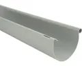 Marley Dachrinne Kunststoff halbrund Fenstergrau RAL 7040 RG 100 mm L= 3000 mm
