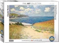 EuroGraphics EG60001499 Puzzle Strandweg zwischen Weizenfeldern von Claude Monet mehrfarbig