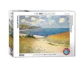 EUROGRAPHICS Puzzle Strandweg zwischen Weizenfeldern von Claude Monet 1000 Teile, 1000 Puzzleteile