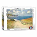 Eurographics Puzzle Strandweg zwischen Weizenfeldern - Monet, 1000 Teile 68x48cm
