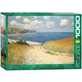 628136614993 Puzzle 1000 elementów. Ścieżka przez pole pszenicy, Claude Monet Eu
