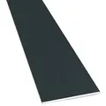 Nobily Fensterleiste 30mm OHNE Lippe, 1-60m, Zierleisten zur Montage, selbstklebend, Kunststoff, in verschiedenen Farben erhältlich grau 600 cm