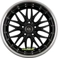 Barracuda Voltec T6 higloss black inox lip 8x18 ET38 - LK5/120 ML72.6 Felge Alu