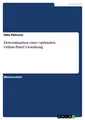 Determinanten einer optimalen Online-Panel Gestaltung | Buch | 9783640338573