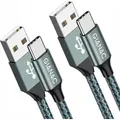 GIANAC USB - USB Typ-C-Kabel, 2 Stück, 3 m