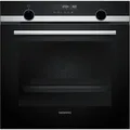 HB578GBS3 IQ500, Backofen schwarz/silber, 60 cm, Home Connect