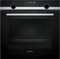 SIEMENS Pyrolyse Backofen iQ500 HB578GBS3, mit Teleskopauszug nachrüstbar, Pyrolyse-Selbstreinigung, 30 Automatikprogramme dank cookControl30, Selbstreinigungsfunktion