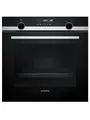 Siemens HB578GBS3, iQ500, Einbau-Backofen 60 x 60 cm, activeClean Pyrolyse Selbstreinigung, 3D Heißluft, Schnellaufheizung, cookControl30 Automatikprogramme, softMove, Edelstahl