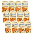 MULINO BIANCO Crostatine Albicocca - Italienisches Gebäck, Mini-Aprikosentörtchen 400g x 12 Pakete (Aprikose, x12)