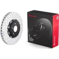 2x Brembo 09.9764.23 Bremsscheibe für MERCEDES BENZ C KLASSE CLK E W204 S204