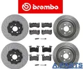 BREMBO BREMSENSATZ VORNE HINTEN Ø360mm WK MERCEDES-BENZ AMG W204 C209 W212