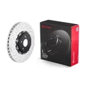 2x BREMBO Bremsscheibe PRIME LINE - Floating 09.9764.23 für MERCEDES KLASSE W211