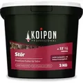 KOIPON Premium Störfutter 3kg 6mm Pellets sinkend für Störe & Koi