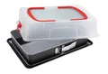 Dr. Oetker Kuchenform mit Deckel 43,5x29,5x10,5 cm emailliert
